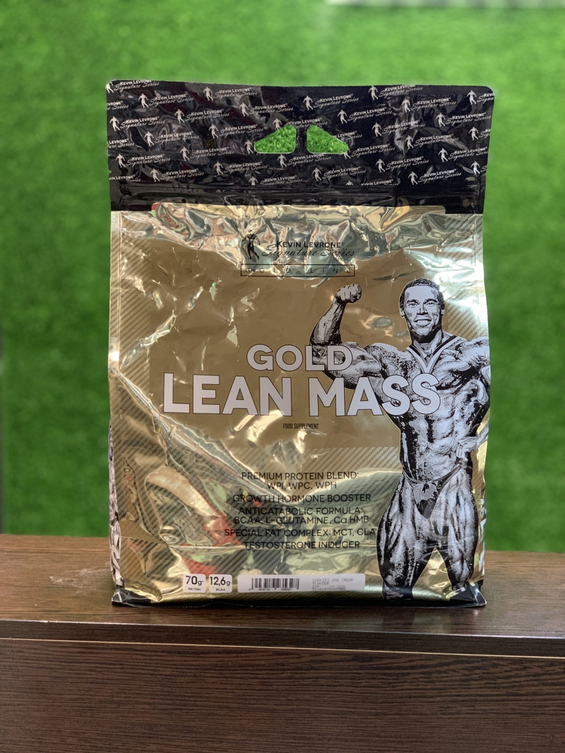 گلد لین مس 6 کیلوگرم کوین طرح جدید (اورجینال با تضمین اصالت) + شیکر هدیه - GOLD LEAN MASS KEVIN