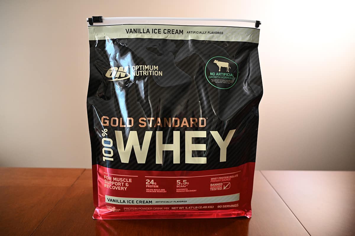 وی‌گلد استاندارد اپتی موم ۲.۵ کیلوگرم - whey gold standard protein 2.48kg