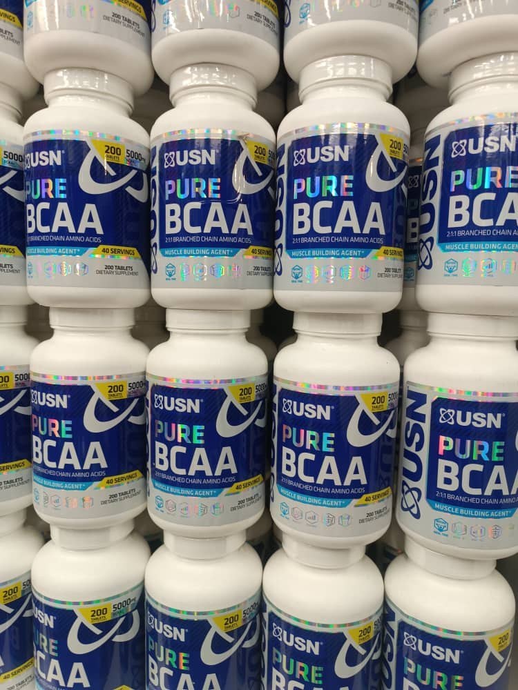 بی سی اا پیور یو اس ان ۲۰۰ عددی (اورجینال - محصول کشور انگلستان) | Bcaa Pure USN