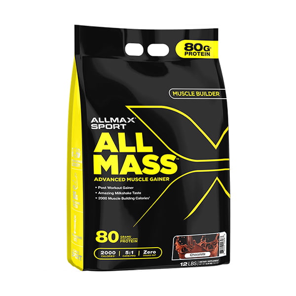 گینر آلمکس ۵/۵ کیلوگرم فوق حرفه ای طرح جدید ا ALL MASS ALLMAX
