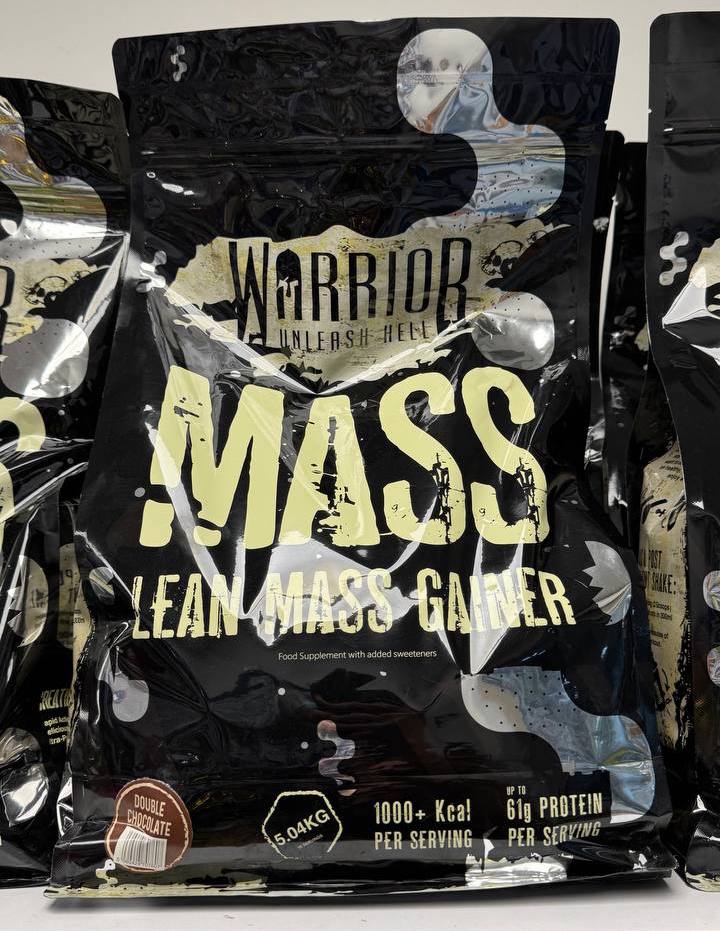 گینر لین مس واریور (5 کیلوگرم) اورجینال - انقضا ۲۰۲۶ ا WARRIOR MASS LEAN GAINER