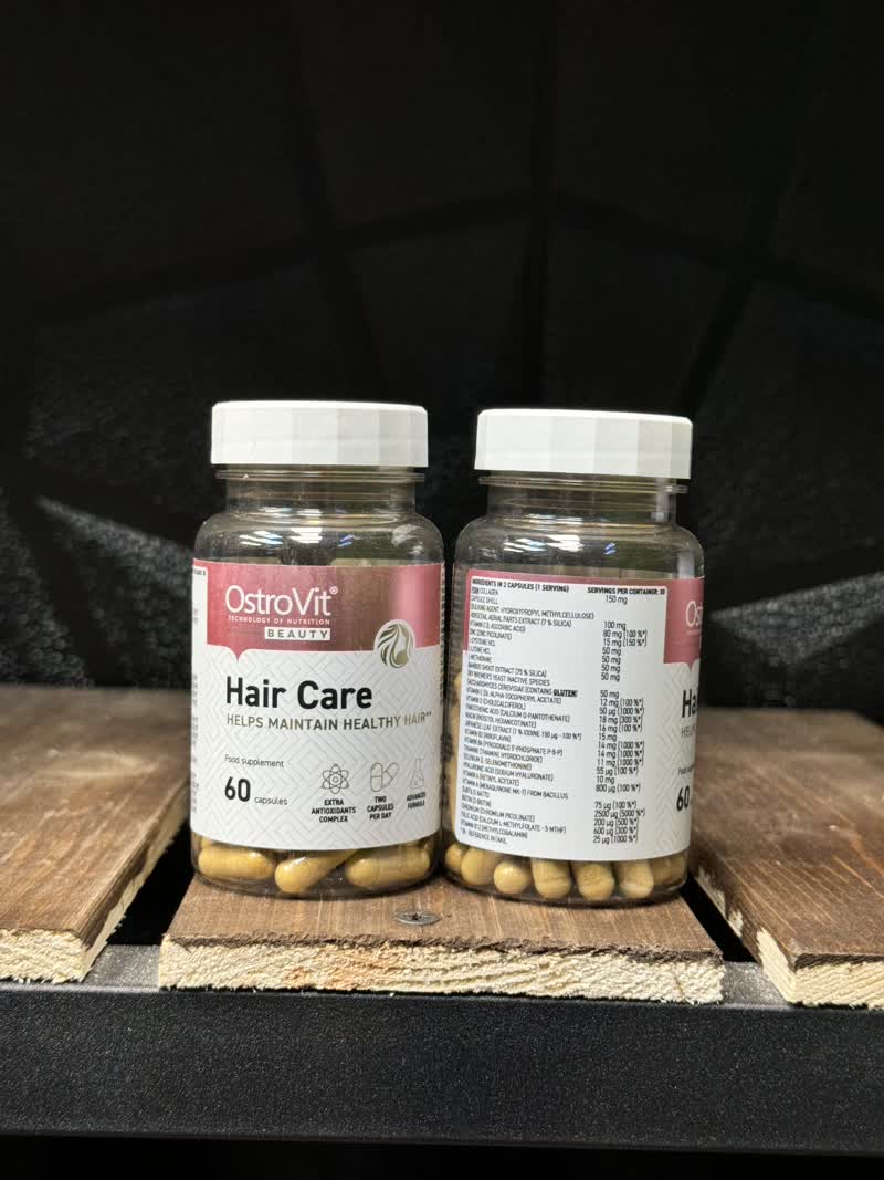 تقویت کننده مو، ناخن و پوست هیرکر استروویت فوق حرفه ای ۶۰ عددی (محصول لهستان - تضمین اصالت) OstroVit Hair Care انقضا بالای ۱ سال