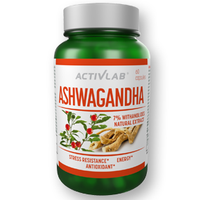 آشواگاندا اکتیولب 60 کپسول | ActivLab Ashwagandha