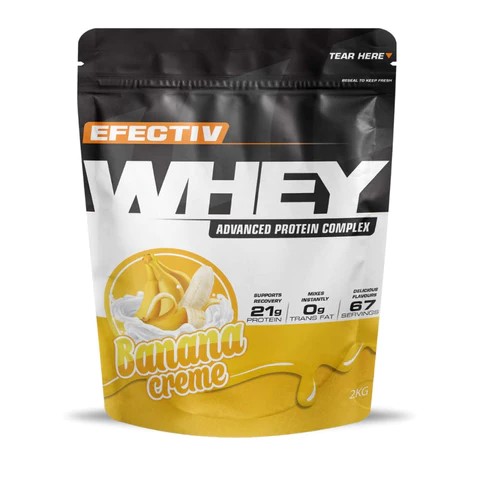 پروتئین وی ۲ کیلوگرم فوق حرفه ای افکتیو سری جدید (اورجینال - با تضمین اصالت) ا EFECTIV Whey Protein