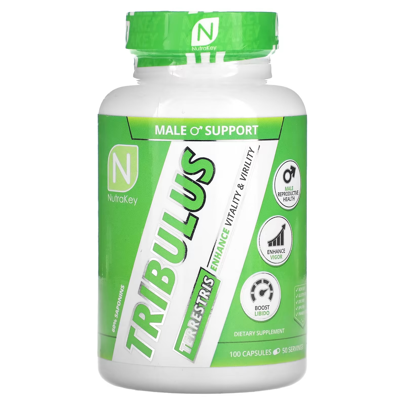 تریبلوس ناتروکی ۱۰۰ کپسول - Tribulus Nutrakey
